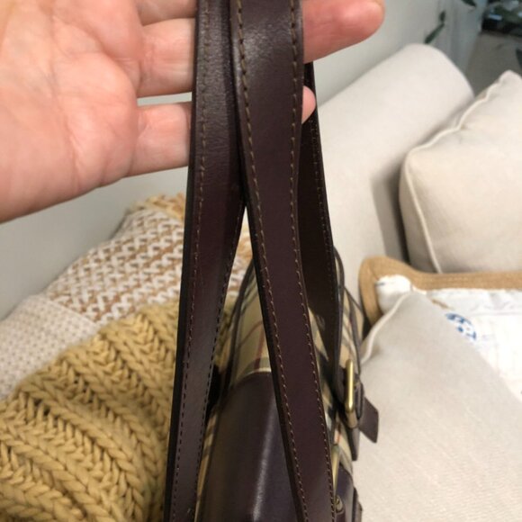 BURBERRY Shoulder Bag w Original Twilly - Picture 4 of 13